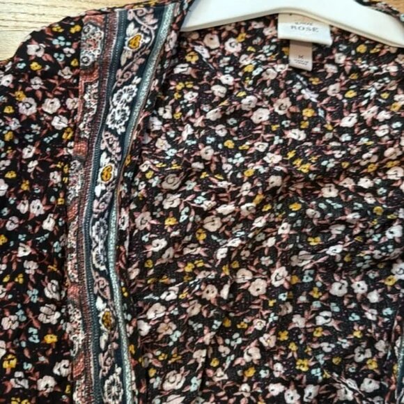 Floral Black and Pink Knox rosekimon0 - Picture 4 of 4